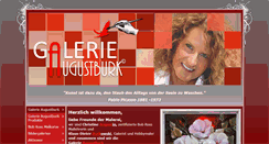 Desktop Screenshot of galerie-augustburk.de